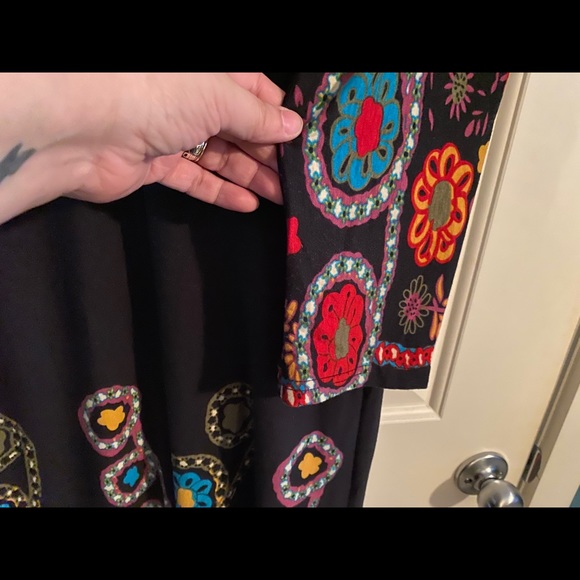 Ice Silk Boho Dress 1XL fits small - Picture 7 of 8